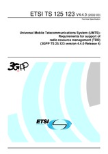 Norma ETSI TS 125123-V4.4.0 31.3.2002 náhľad