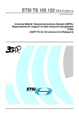 Norma ETSI TS 125123-V8.4.0 8.10.2009 náhľad