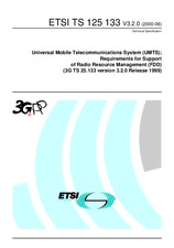 Norma ETSI TS 125133-V3.2.0 22.6.2000 náhľad