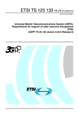 Norma ETSI TS 125133-V6.24.0 31.3.2009 náhľad