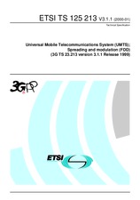 Norma ETSI TS 125213-V3.1.1 28.1.2000 náhľad
