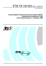 Norma ETSI TS 125223-V3.1.1 28.1.2000 náhľad