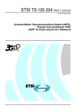 NEPLATNÁ ETSI TS 125224-V6.6.0 31.12.2005 náhľad