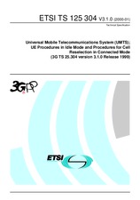 Norma ETSI TS 125304-V3.1.0 28.1.2000 náhľad