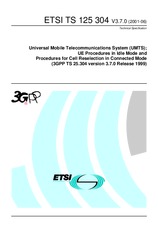 Norma ETSI TS 125304-V3.7.0 19.7.2001 náhľad