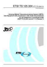 Norma ETSI TS 125304-V7.7.0 17.10.2008 náhľad