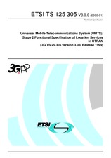 Norma ETSI TS 125305-V3.0.0 28.1.2000 náhľad