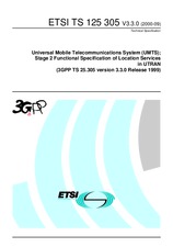 Norma ETSI TS 125305-V3.3.0 30.9.2000 náhľad