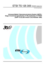 Norma ETSI TS 125305-V3.8.0 31.3.2002 náhľad