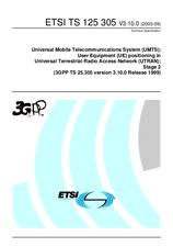 Norma ETSI TS 125305-V3.10.0 30.9.2003 náhľad