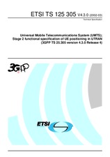 Norma ETSI TS 125305-V4.3.0 31.3.2002 náhľad