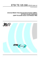 Norma ETSI TS 125306-V3.0.0 31.12.2000 náhľad