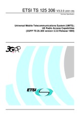 Norma ETSI TS 125306-V3.3.0 30.9.2001 náhľad
