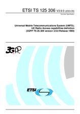 Norma ETSI TS 125306-V3.9.0 30.9.2003 náhľad