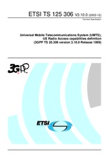 Norma ETSI TS 125306-V3.10.0 31.12.2003 náhľad