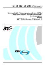 Norma ETSI TS 125308-V7.1.0 31.12.2006 náhľad