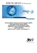 Norma ETSI TS 125317-V11.0.0 26.9.2012 náhľad