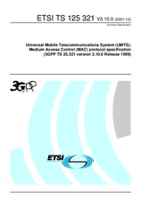 Norma ETSI TS 125321-V3.10.0 31.12.2001 náhľad