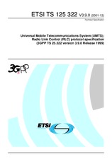 Norma ETSI TS 125322-V3.9.0 31.12.2001 náhľad