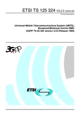 Norma ETSI TS 125324-V3.2.0 30.9.2000 náhľad