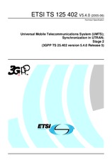 Norma ETSI TS 125402-V5.4.0 30.6.2005 náhľad