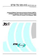 Norma ETSI TS 125410-V3.5.0 30.9.2001 náhľad