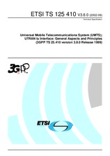 Norma ETSI TS 125410-V3.8.0 30.9.2002 náhľad