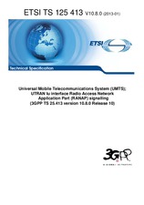 Norma ETSI TS 125413-V10.8.0 16.1.2013 náhľad