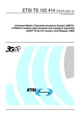 Norma ETSI TS 125414-V3.9.0 31.12.2001 náhľad