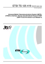 Norma ETSI TS 125419-V4.2.0 30.9.2001 náhľad
