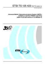 Norma ETSI TS 125423-V4.7.0 31.12.2002 náhľad