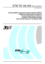 Norma ETSI TS 125424-V3.1.0 28.1.2000 náhľad