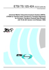 Norma ETSI TS 125424-V3.3.0 22.6.2000 náhľad