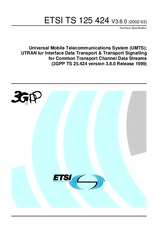 Norma ETSI TS 125424-V3.8.0 31.3.2002 náhľad