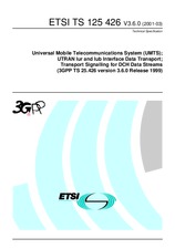 Norma ETSI TS 125426-V3.6.0 31.3.2001 náhľad