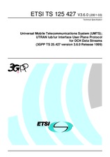 Norma ETSI TS 125427-V3.6.0 31.3.2001 náhľad