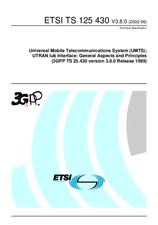 Norma ETSI TS 125430-V3.8.0 30.6.2002 náhľad