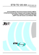 Norma ETSI TS 125434-V3.5.0 31.3.2001 náhľad