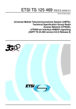 Norma ETSI TS 125469-V8.0.0 20.1.2009 náhľad