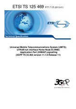 Norma ETSI TS 125469-V11.1.0 16.1.2013 náhľad