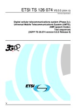 Norma ETSI TS 126074-V6.0.0 31.12.2004 náhľad