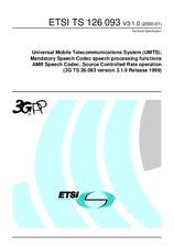 Norma ETSI TS 126093-V3.1.0 28.1.2000 náhľad
