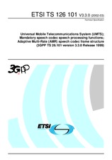 Norma ETSI TS 126101-V3.3.0 31.3.2002 náhľad