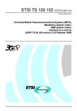 Norma ETSI TS 126102-V3.3.0 31.3.2001 náhľad