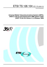 Norma ETSI TS 126104-V3.1.0 31.12.2000 náhľad