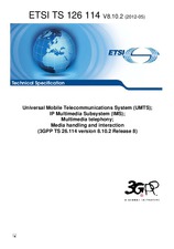 NEPLATNÁ ETSI TS 126114-V8.10.1 25.4.2012 náhľad