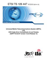 Norma ETSI TS 126447-V12.0.0 2.10.2014 náhľad
