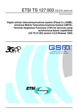 Norma ETSI TS 127003-V3.3.0 31.3.2000 náhľad