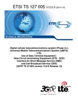 Norma ETSI TS 127005-V12.0.0 6.10.2014 náhľad