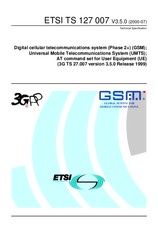 Norma ETSI TS 127007-V3.5.0 22.7.2000 náhľad